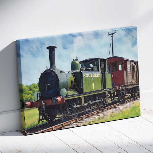 Class A1 Terrier Brighton Southern Railways Trains Artwork Poster Print Wall Art